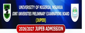 Read more about the article 2026/2027 JUPEB ADMISSIONS